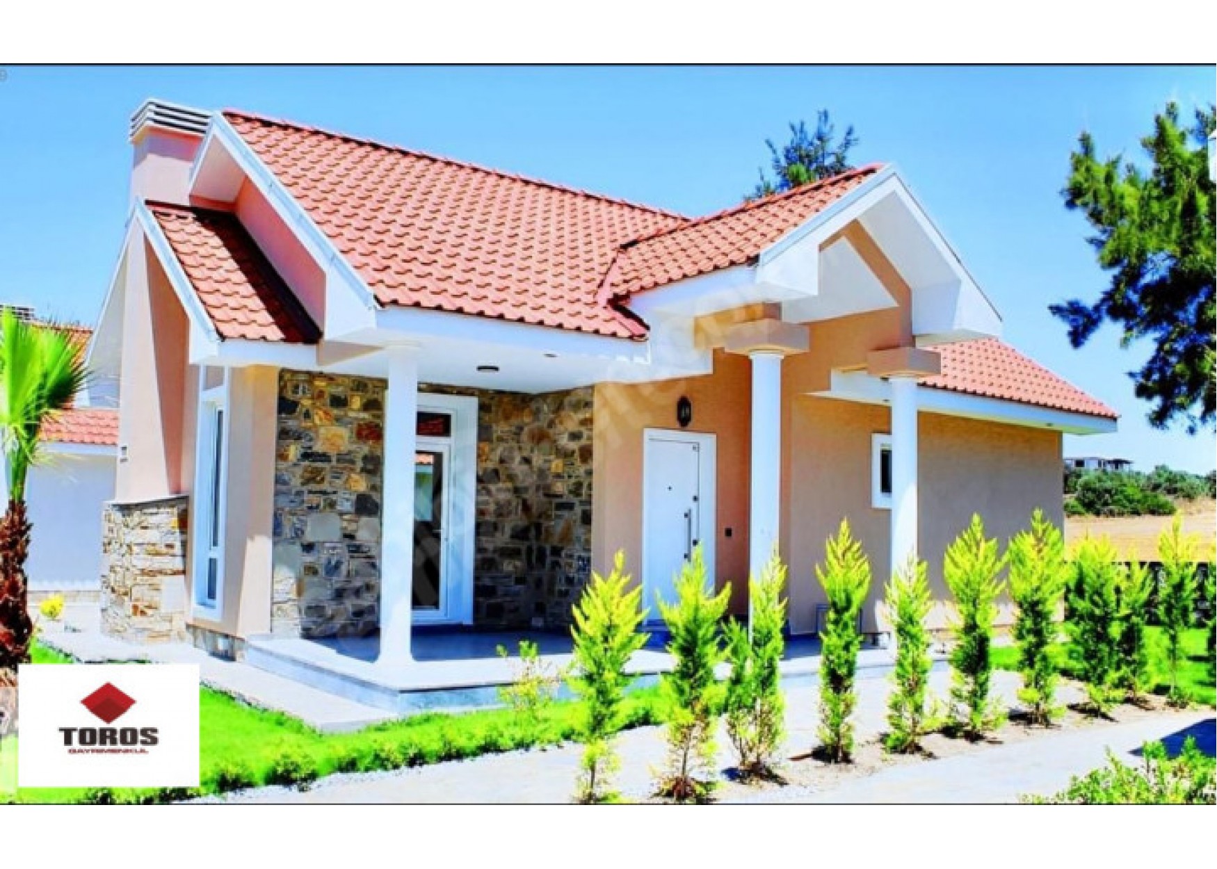 DİDİMDE DENİZE YÜRÜME MESAFESİNDE , HAVUZLU SİTEDE, ŞÖMİNELİ, BAHÇELİ BUNGALOV